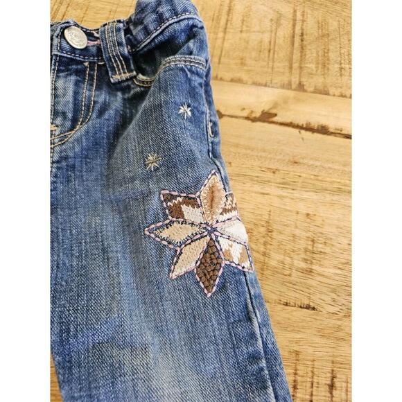 Gap Baby 18-24 Months Girls Denim Jean & Shirt Lot Bohemian Preppy Floral - Picture 13 of 16